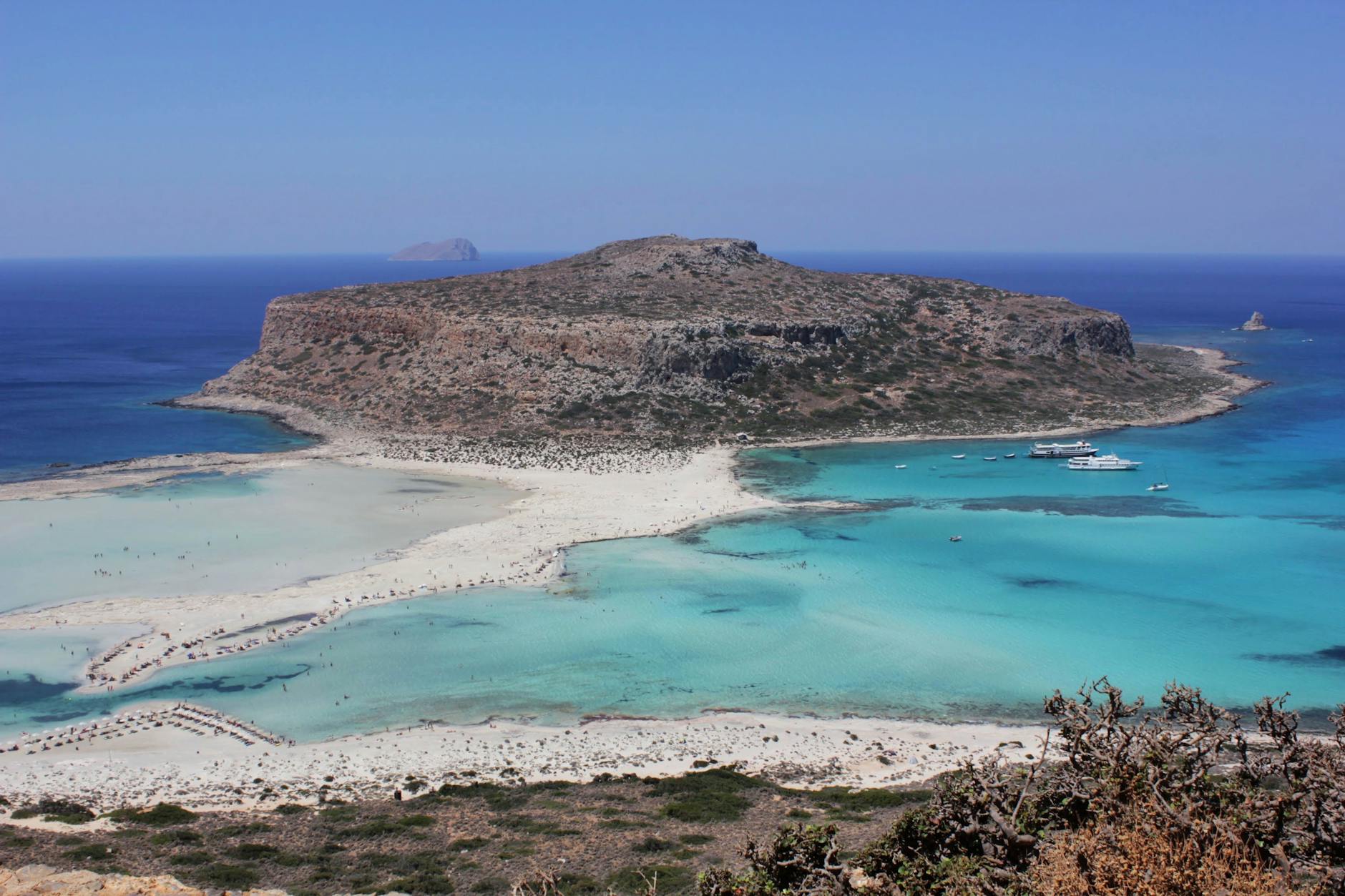 balos strand in greece